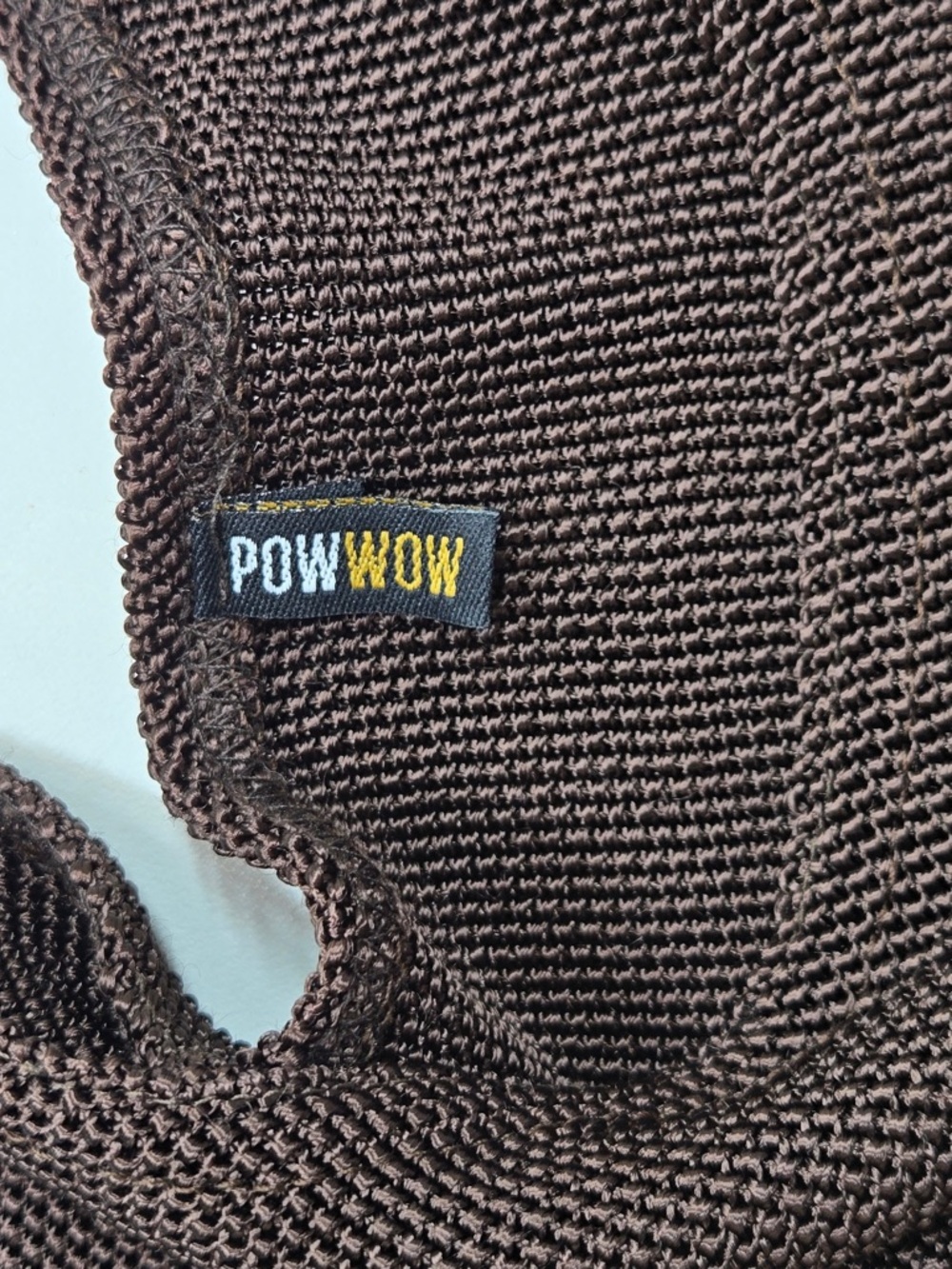 POWWOW Knit Round Neck Sweater Women’s Size 2 Brown 7309 - Picture 5 of 7